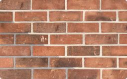red multi cladding bricks for wall